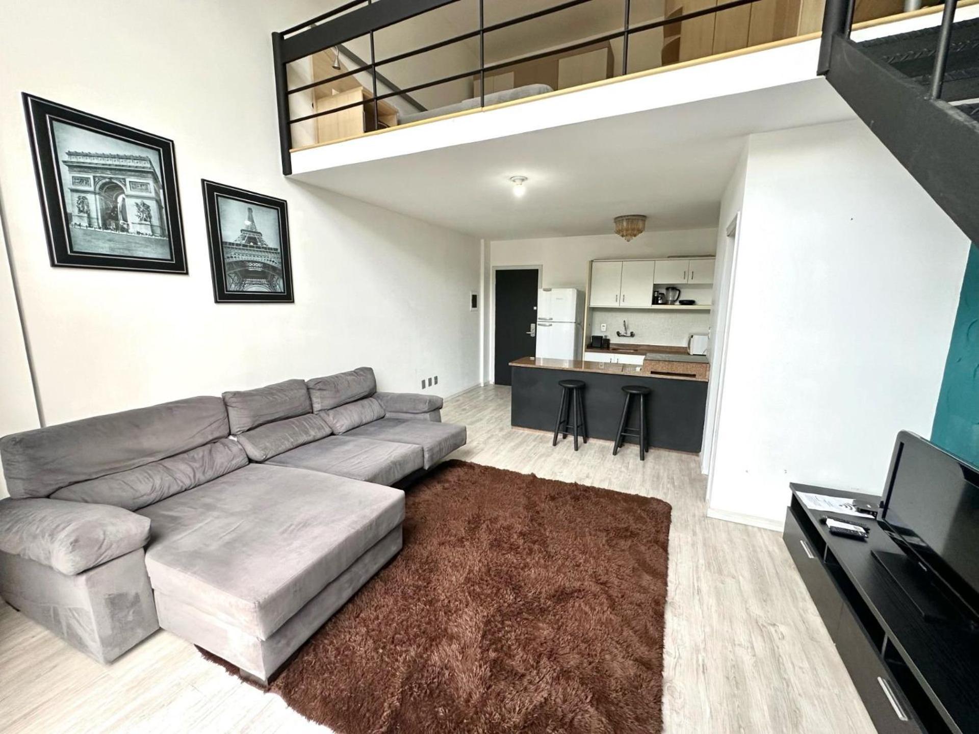 Saint Sebastian Flat 603- Com Hidro! Ate 3 Pessoas, Duplex, No Centro Jaraguá do Sul Exterior foto